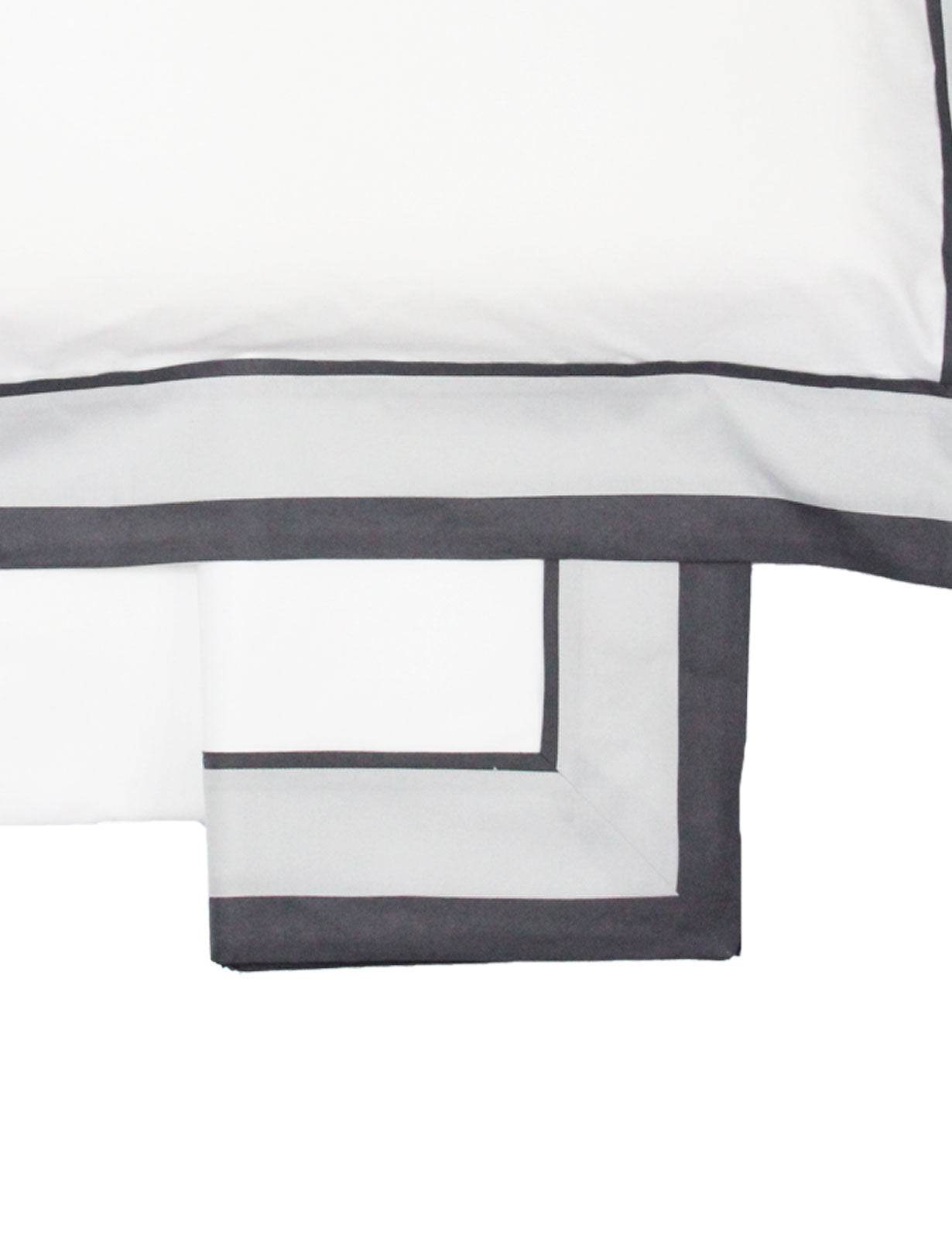 Lenzuola Bicolore Biancheria Loredana Cpl Eva Home - evabiancheria