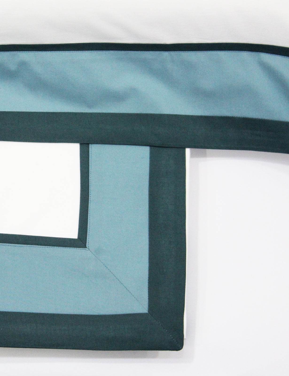 Lenzuola Bicolore Biancheria Loredana Cpl Eva Home - evabiancheria