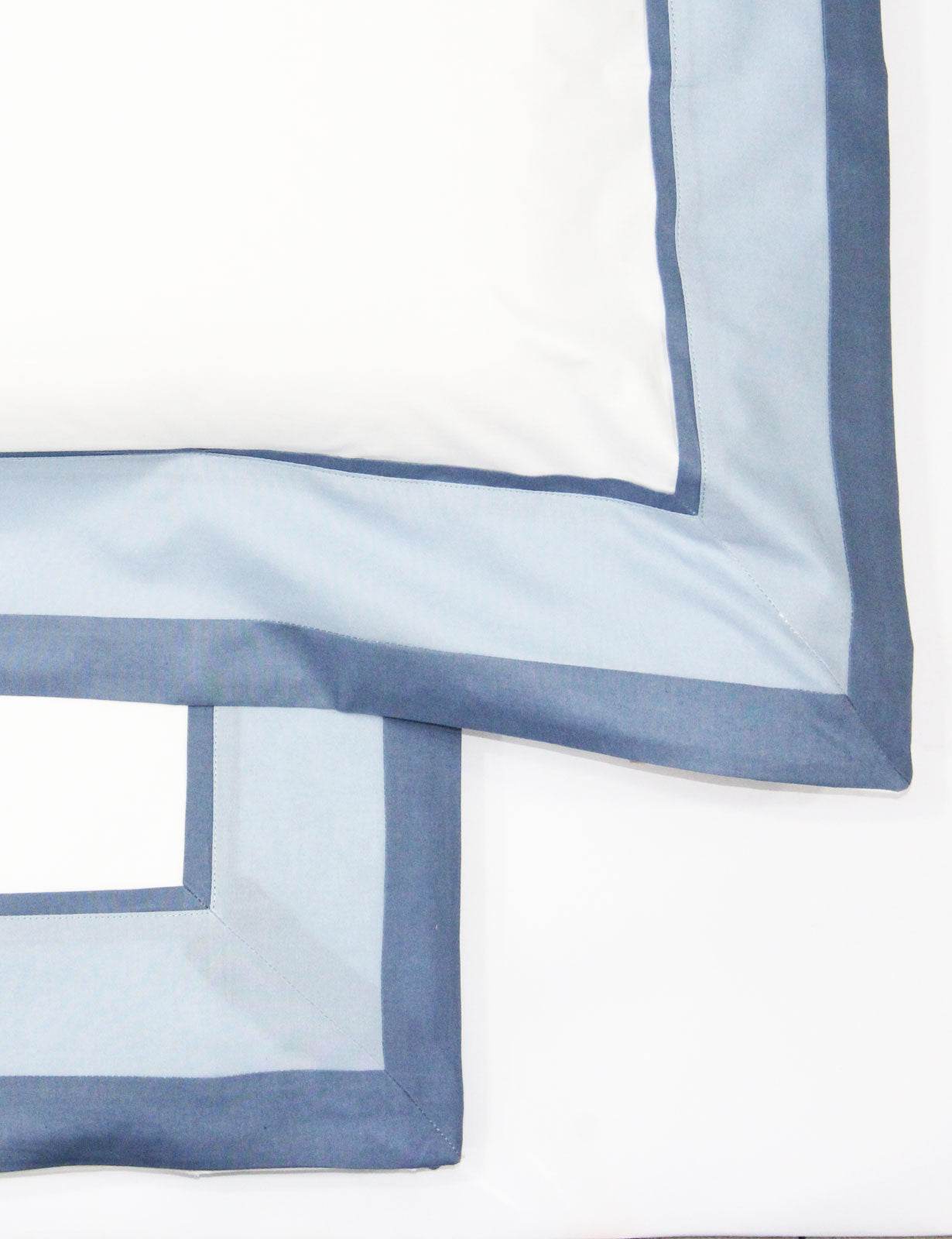 Lenzuola Bicolore Biancheria Loredana Cpl Eva Home - evabiancheria