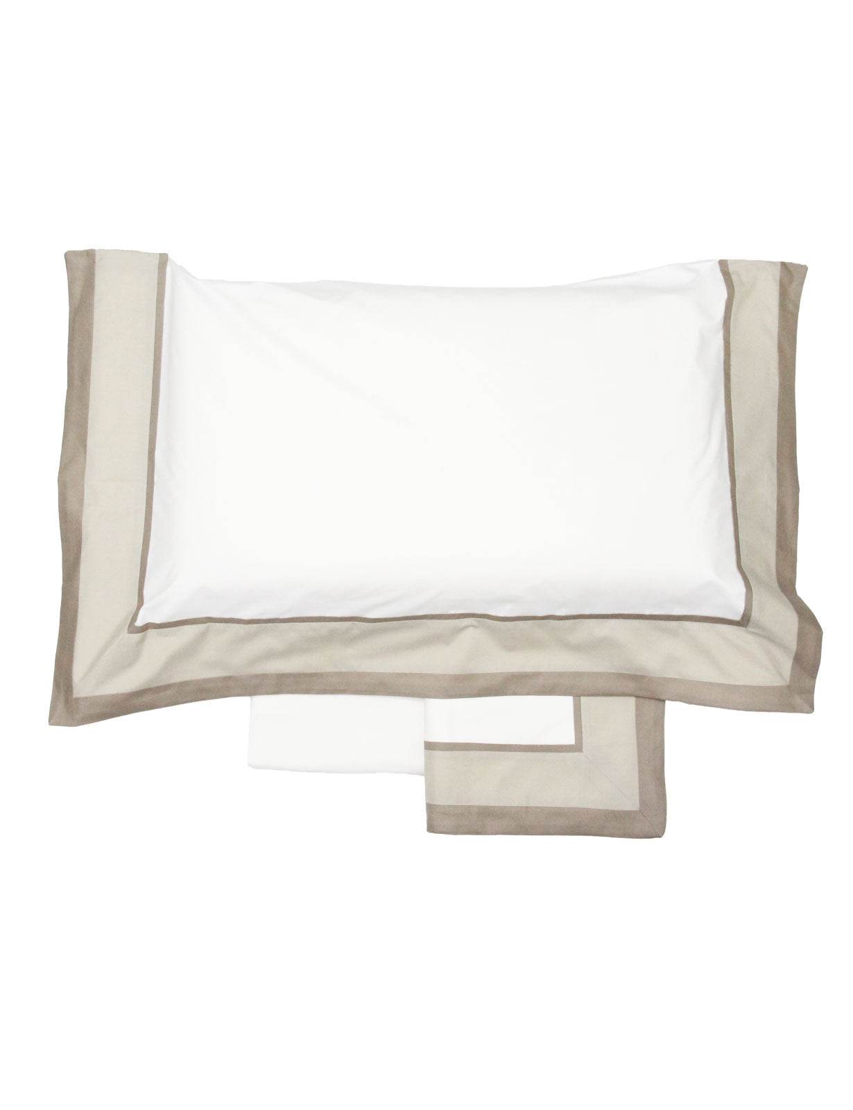 Lenzuola Bicolore Biancheria Loredana Cpl Eva Home - evabiancheria