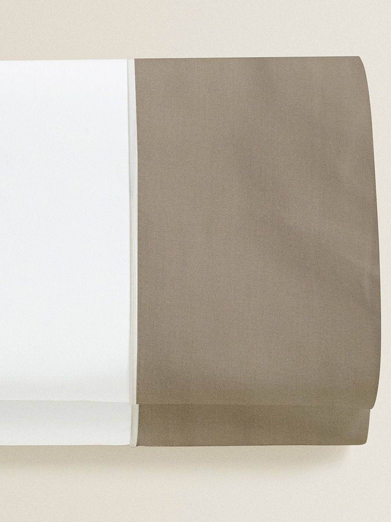 Lenzuola Bicolore Biancheria MATERA CPL Maestri Cotonieri - evabiancheria