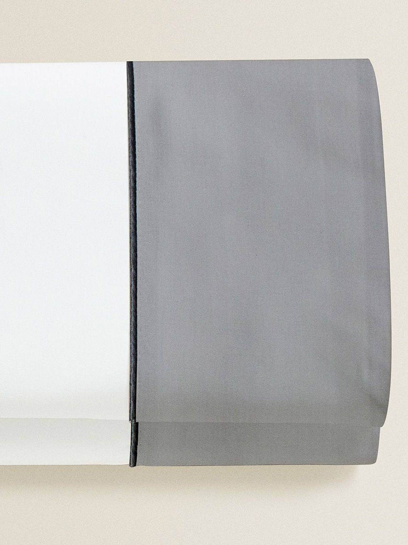 Lenzuola Bicolore Biancheria MATERA CPL Maestri Cotonieri - evabiancheria