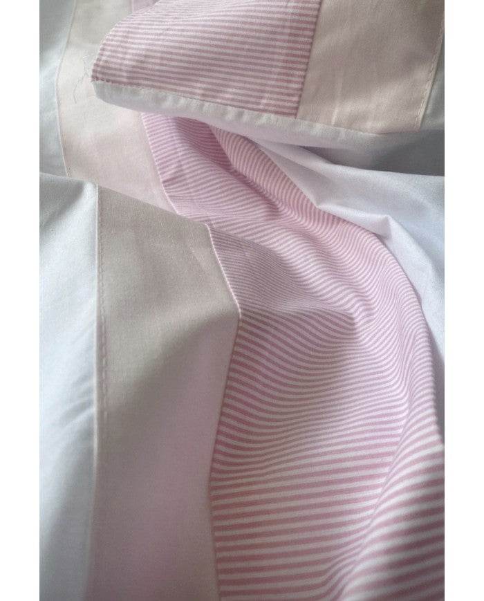 Lenzuola Stampato Biancheria Toscana/Geometrie cpl Maestri Cotonieri - evabiancheria