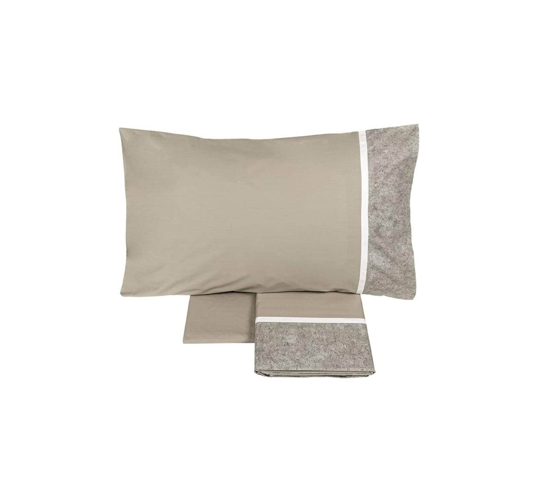 Lenzuola Stampato Letto GALUCHAT CPL FLAN Fazzini - evabiancheria