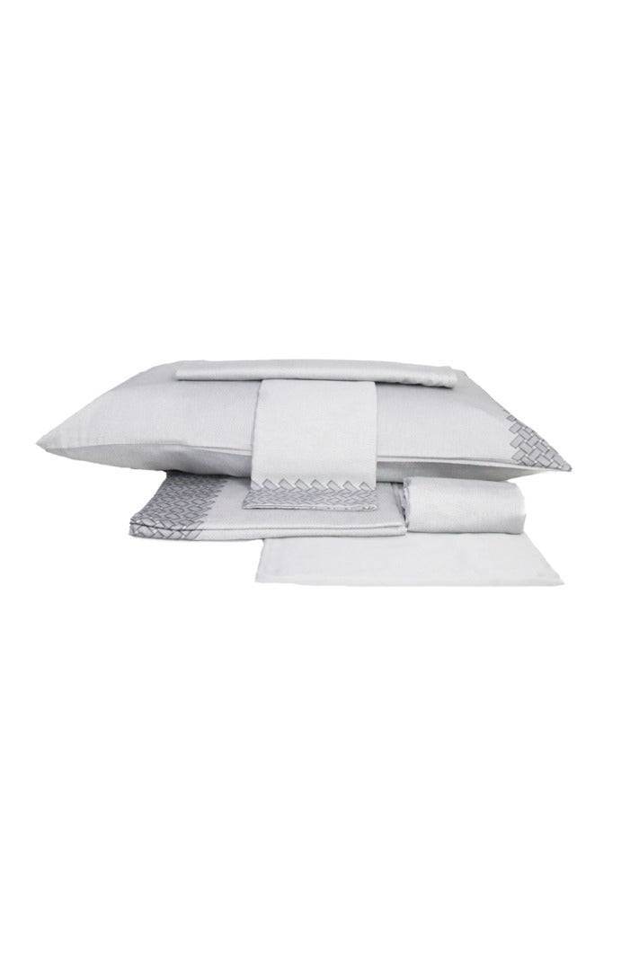 Lenzuola Stampato Letto INTRECCIO CPL Borbonese - evabiancheria