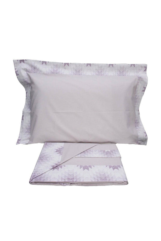 Lenzuola Stampato Letto PEDRA CPL Bic deco - evabiancheria