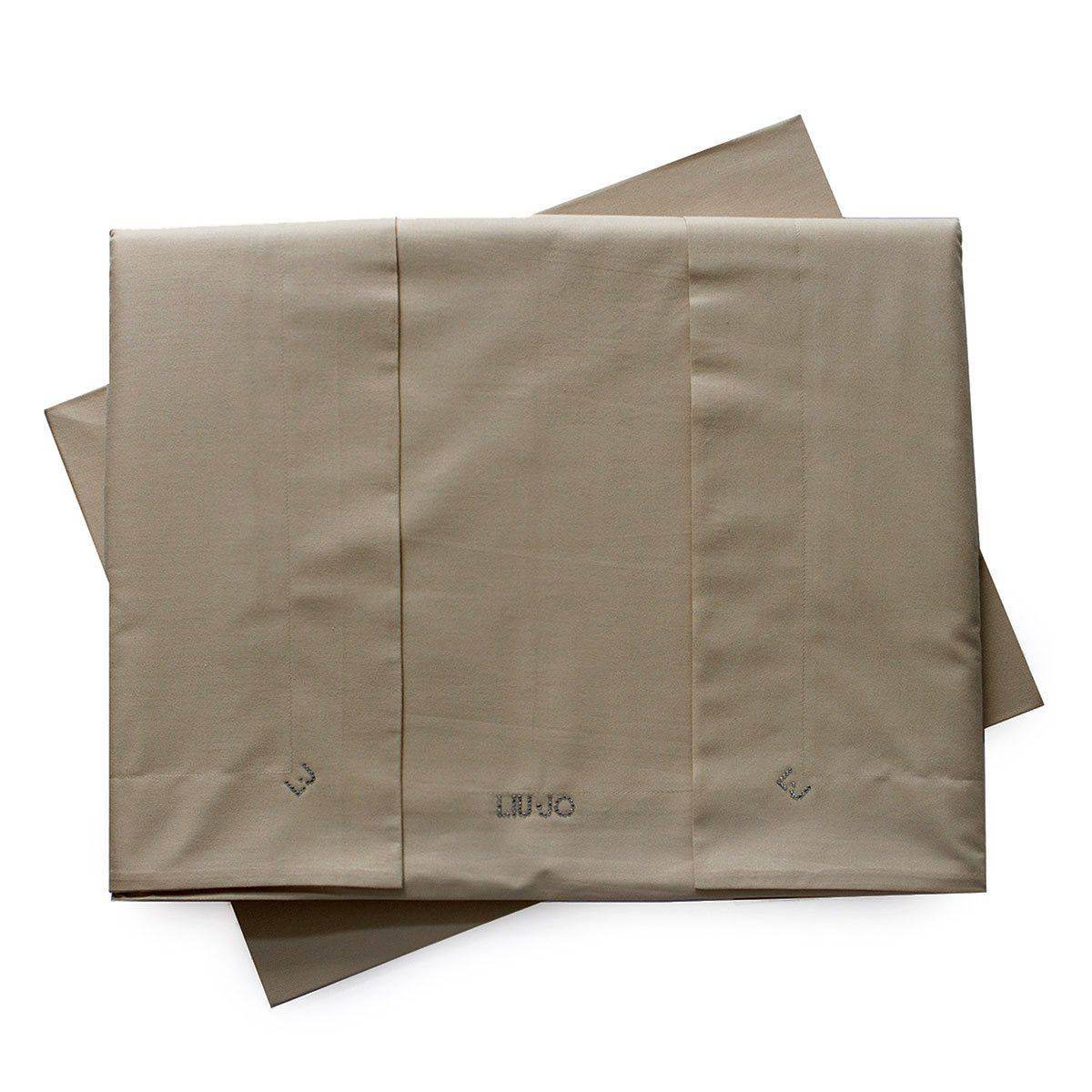 Lenzuola Tinta Unita Biancheria Antonia cpl Liu Jo Home - evabiancheria