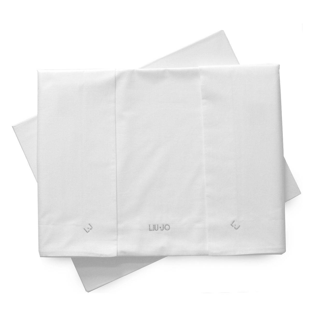 Lenzuola Tinta Unita Biancheria Antonia cpl Liu Jo Home - evabiancheria