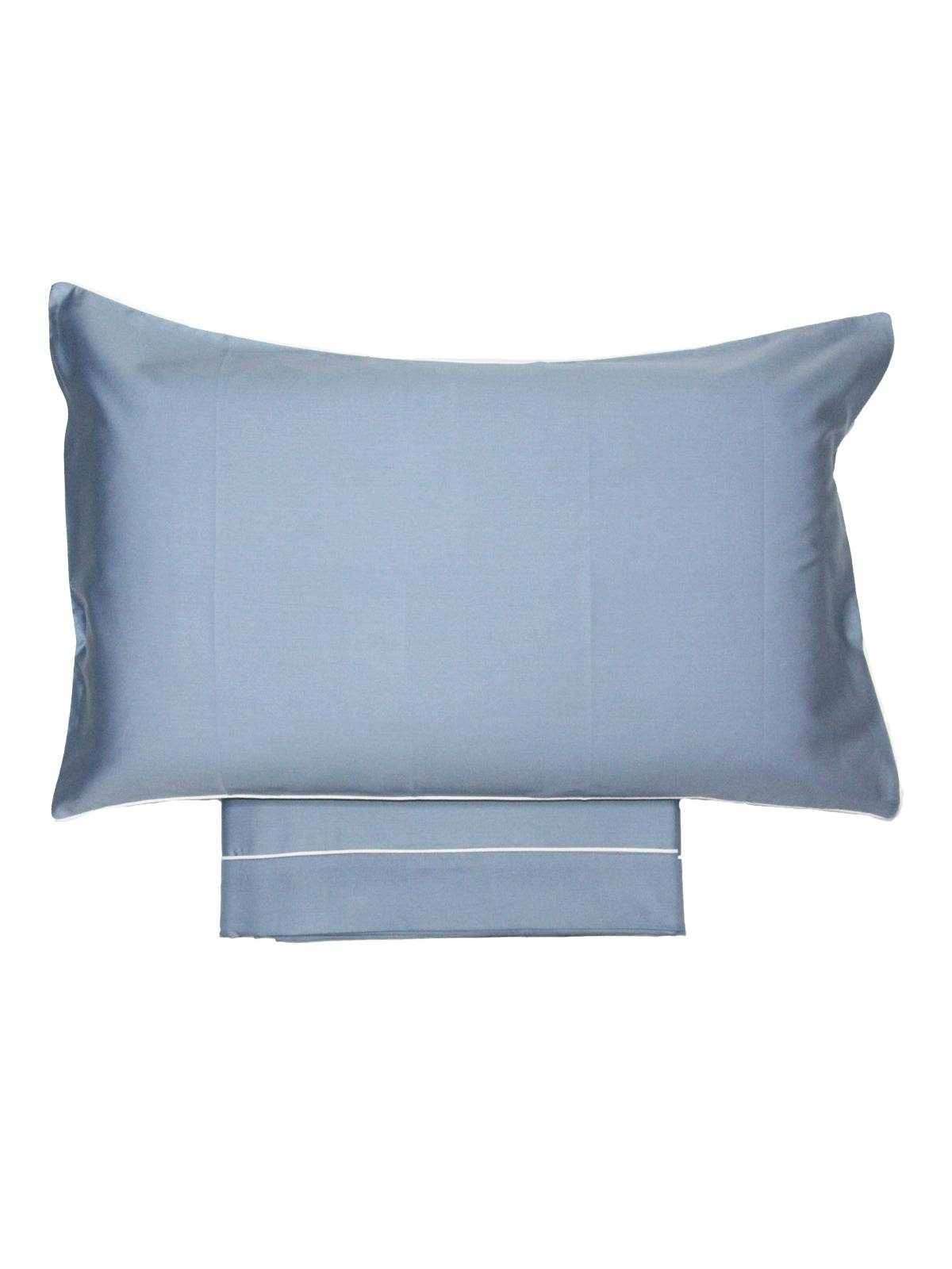 Lenzuola Tinta Unita Biancheria Cindy Satin cpl Rebecca Home - evabiancheria