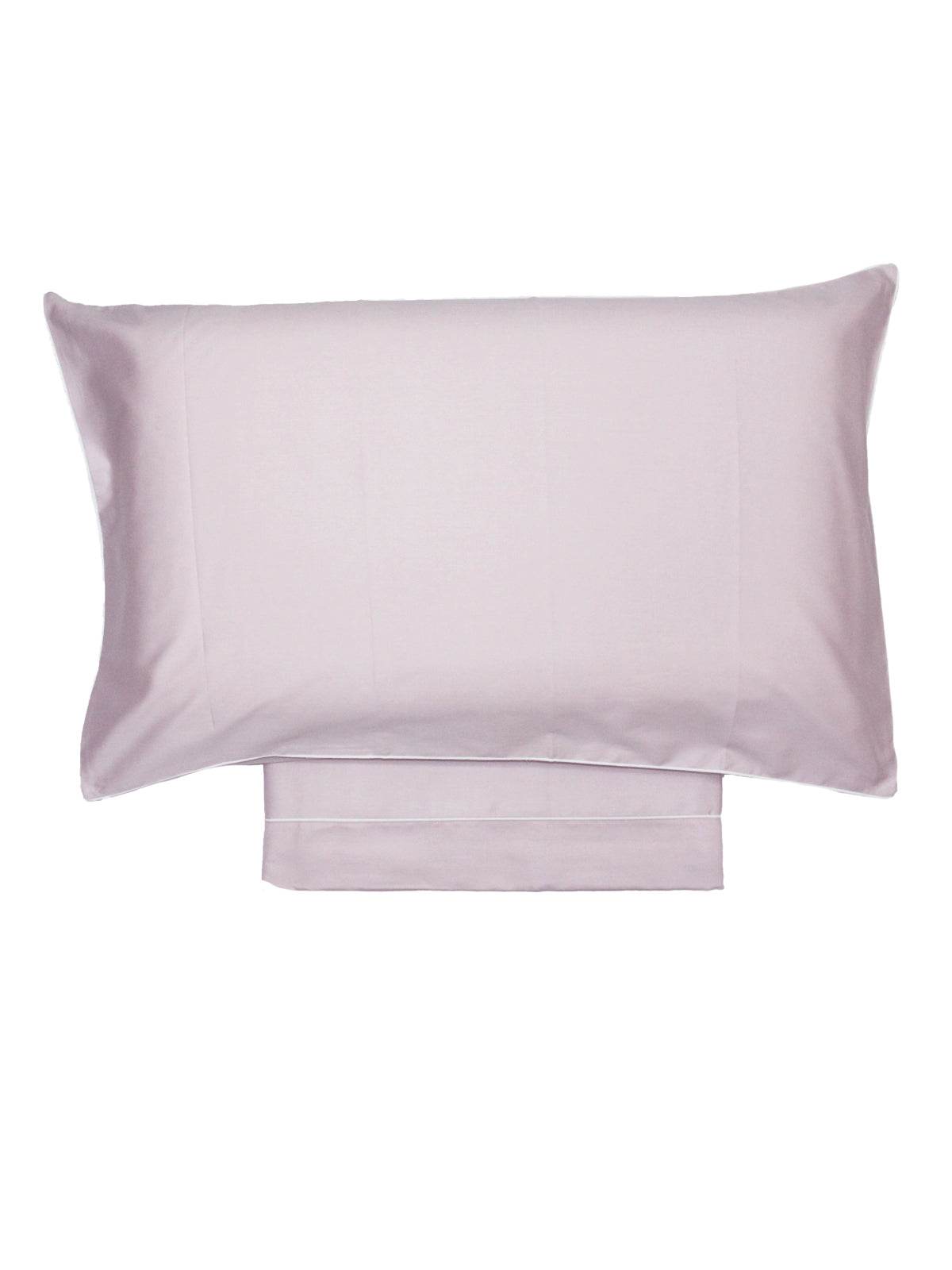 Lenzuola Tinta Unita Biancheria Cindy Satin cpl Rebecca Home - evabiancheria