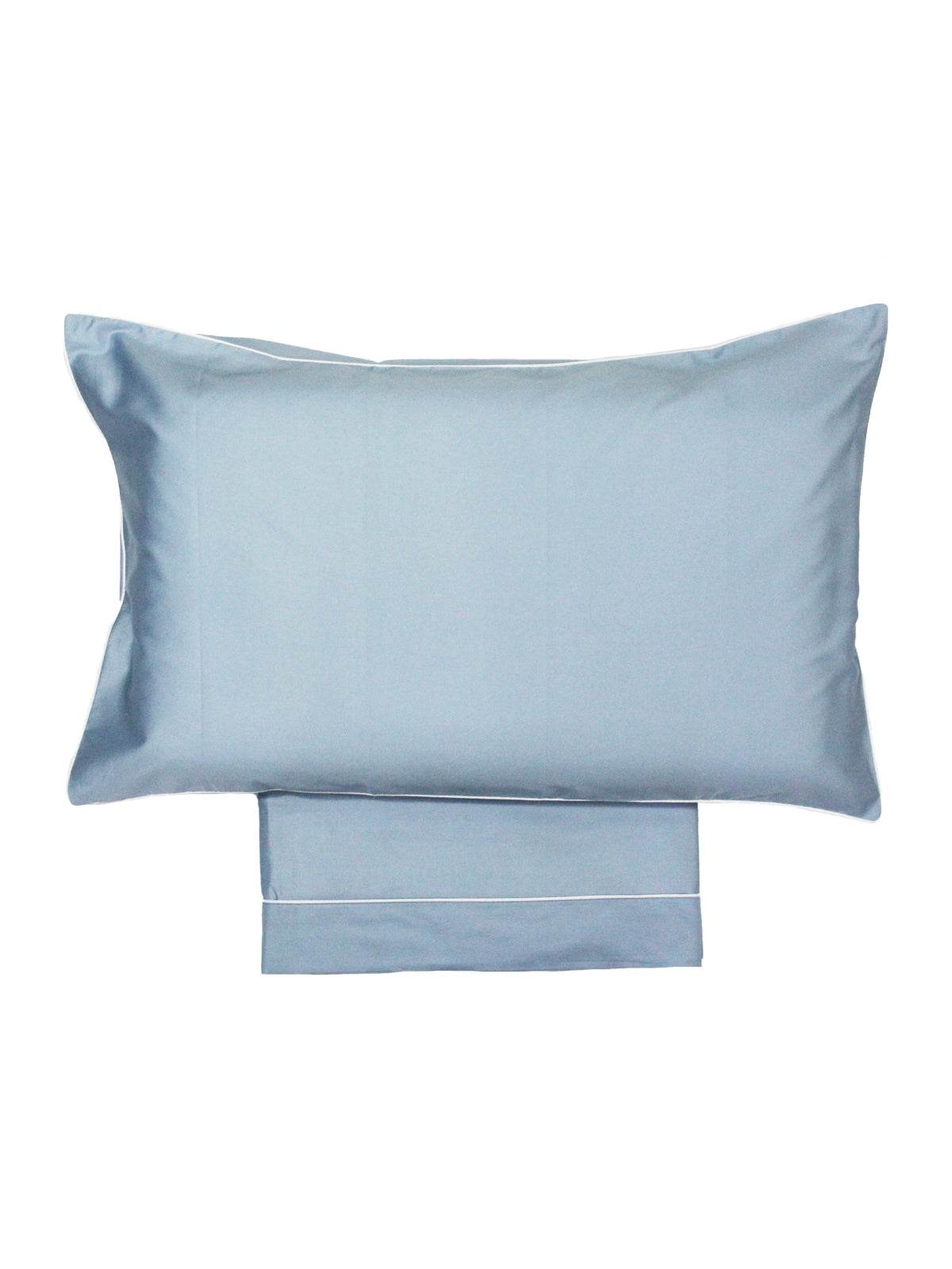 Lenzuola Tinta Unita Biancheria Cindy Satin cpl Rebecca Home - evabiancheria