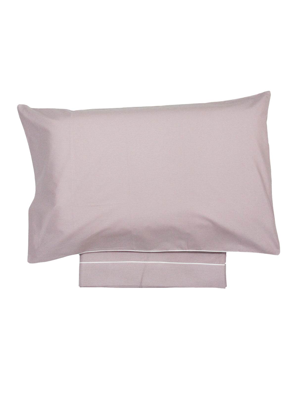 Lenzuola Tinta Unita Biancheria Cindy cpl Rebecca Home - evabiancheria