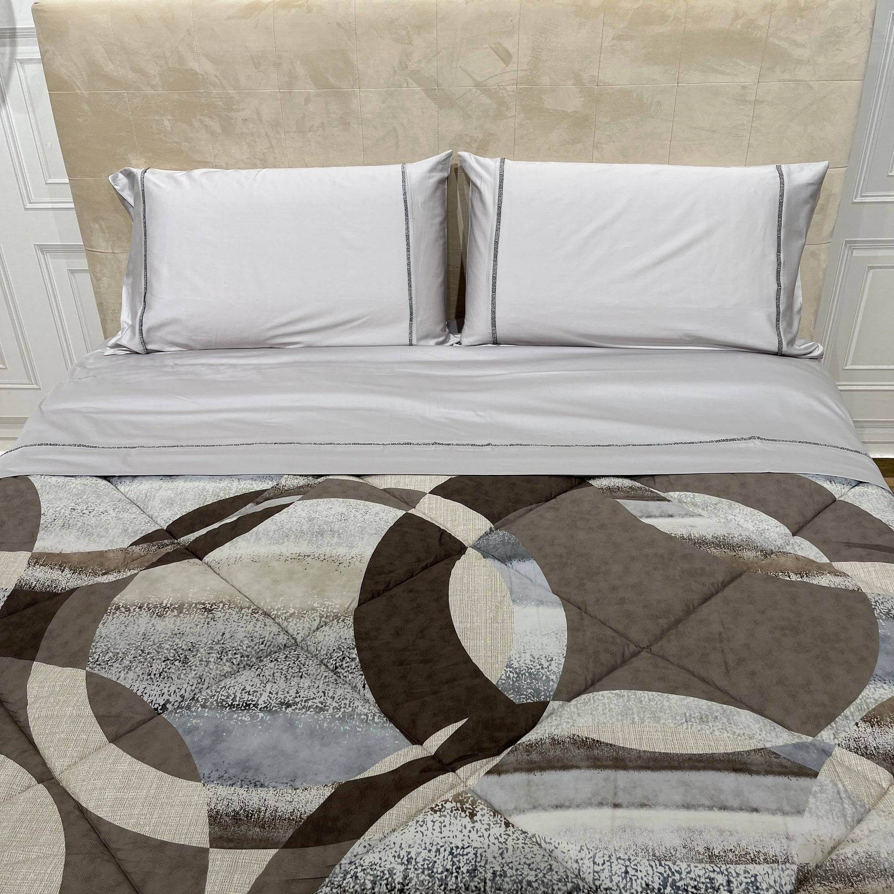 Lenzuola Tinta Unita Biancheria City cpl Borbonese - evabiancheria