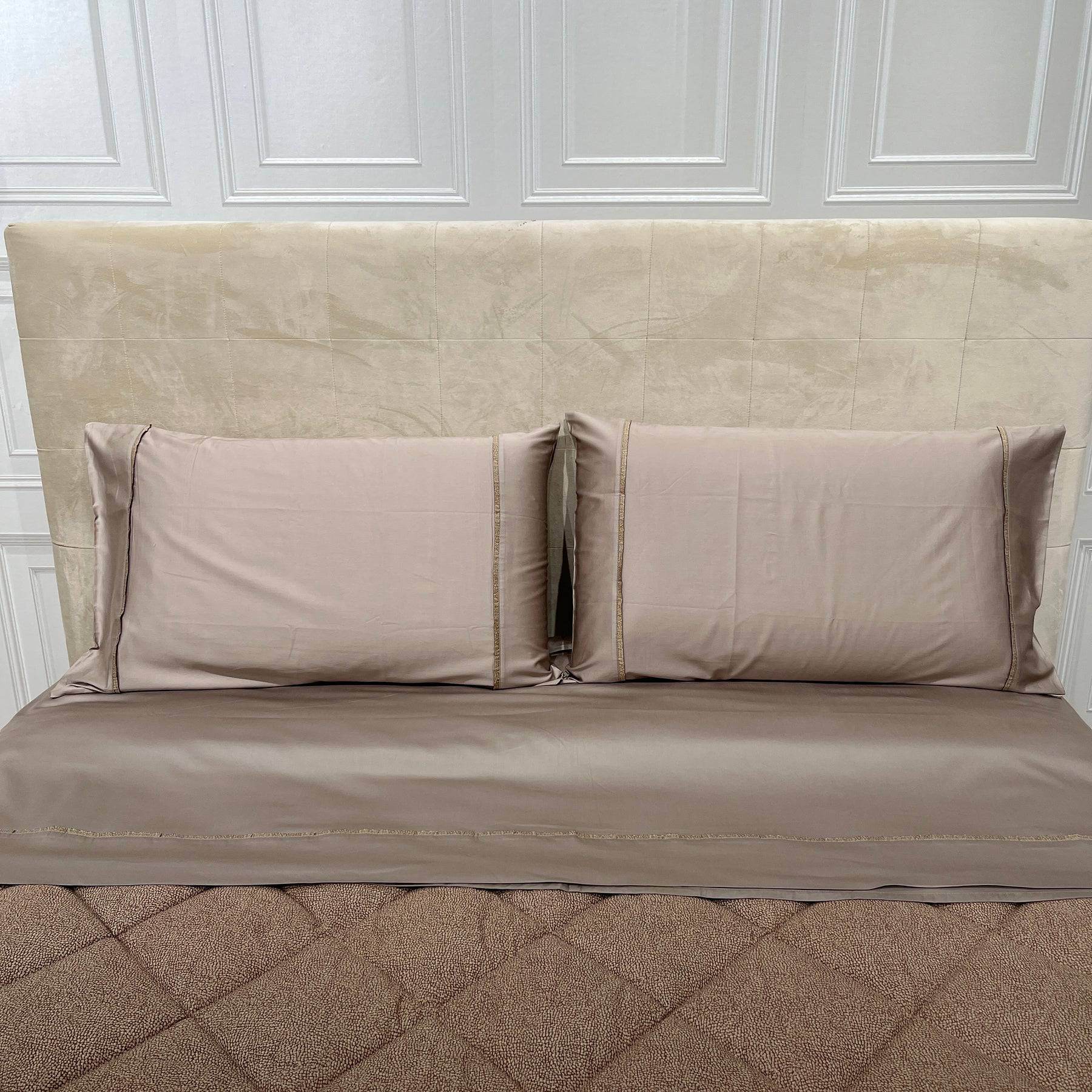 Lenzuola Tinta Unita Biancheria City cpl Borbonese - evabiancheria