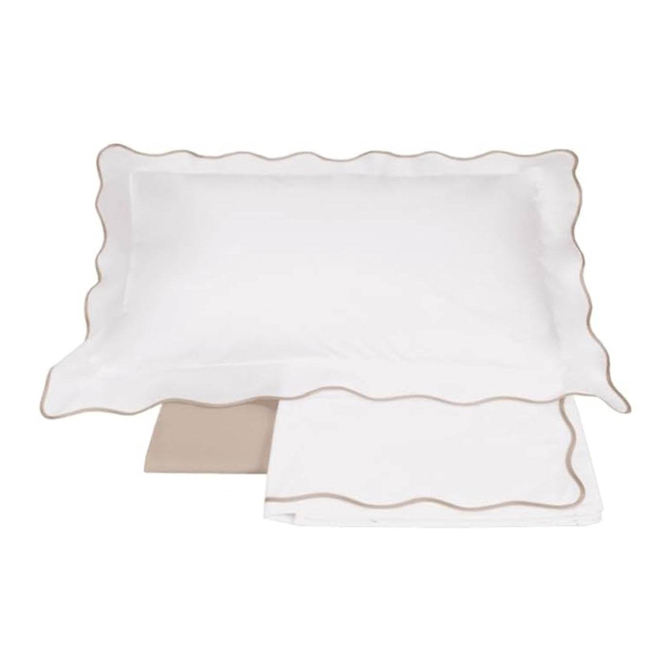 Lenzuola Tinta Unita Biancheria Navigli cpl Fazzini Atelier - evabiancheria