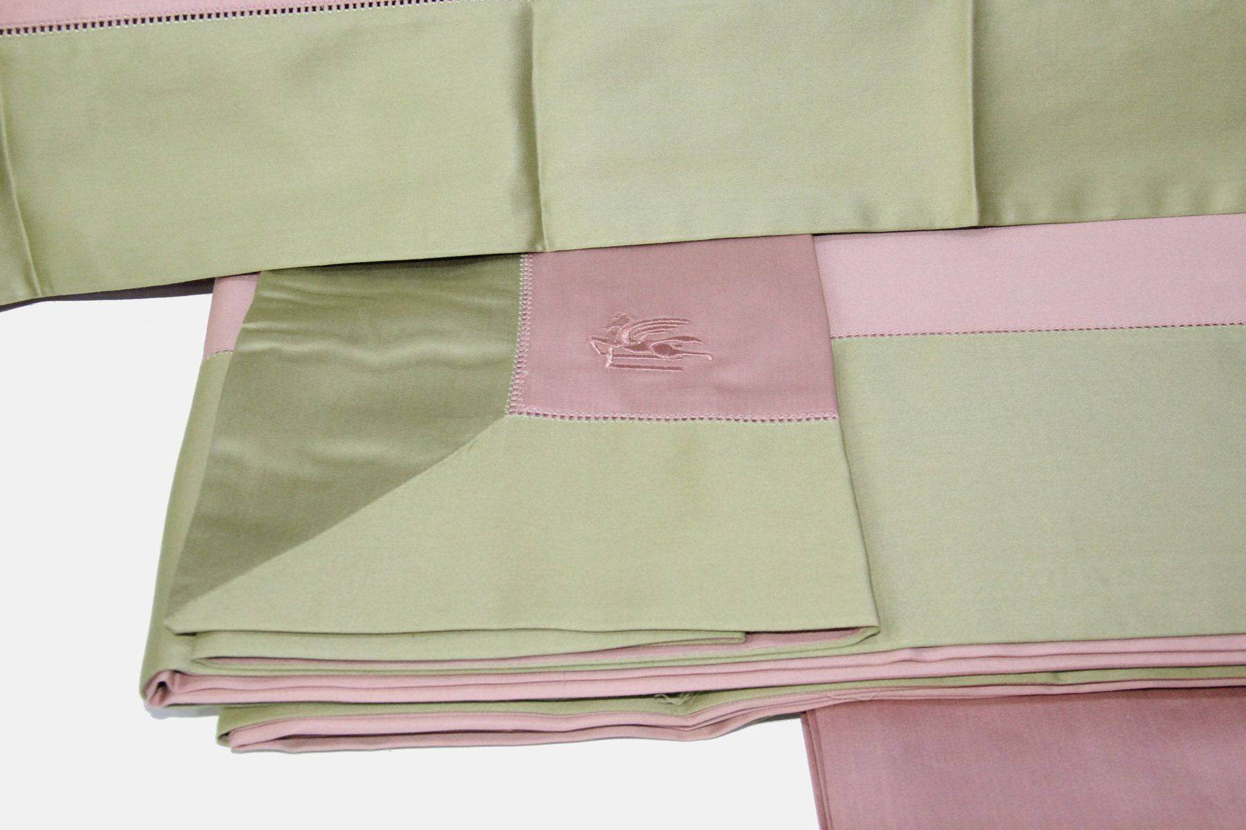 Lenzuola Tinta Unita Biancheria New Dalle AU044 Etro Home - evabiancheria