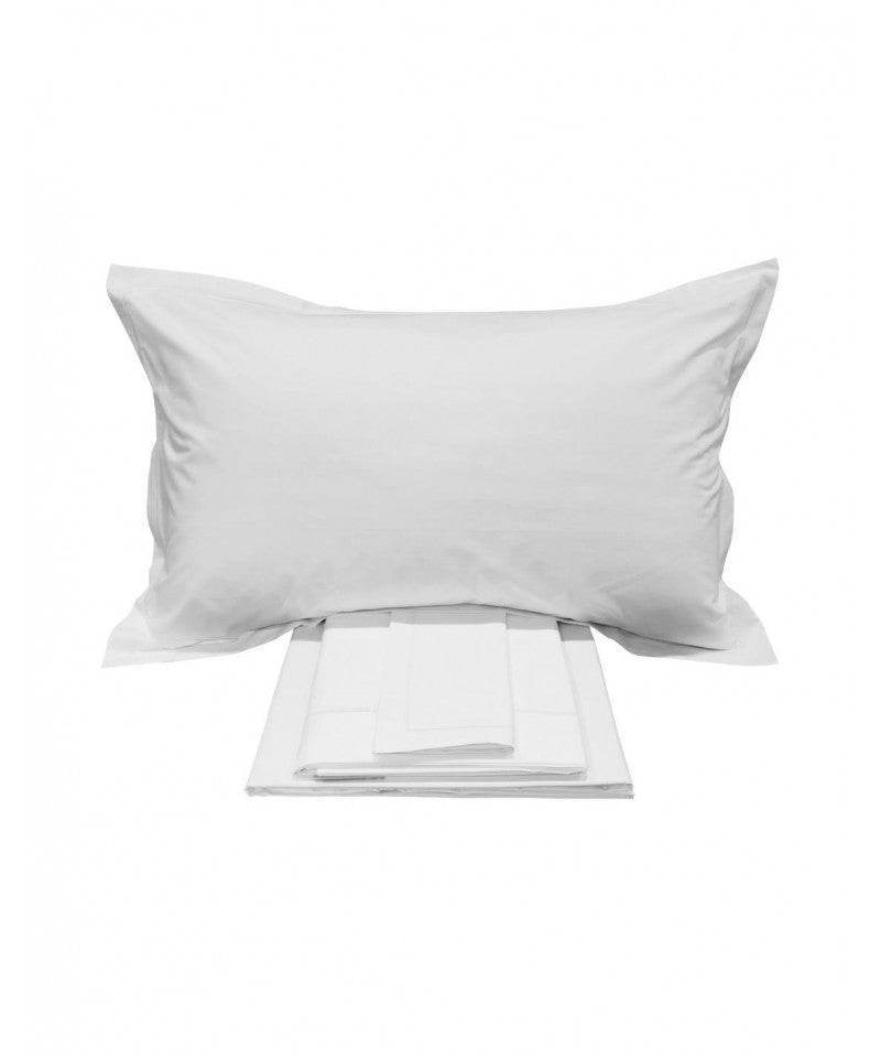 Lenzuola Tinta Unita Biancheria Teseo cpl Fazzini - evabiancheria