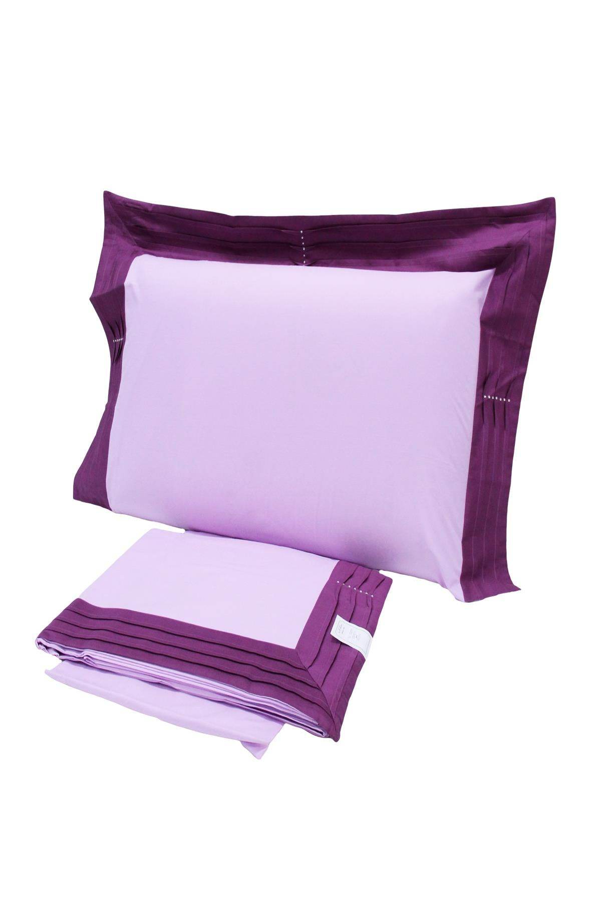 Lenzuola Tinta Unita Letto BASTIA LENZ Piccione - evabiancheria