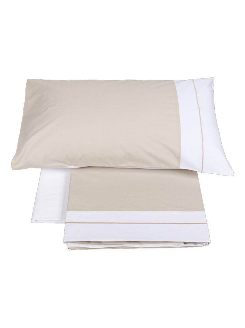 Lenzuola Tinta Unita Letto BICOCCA CPL Fazzini Atelier - evabiancheria