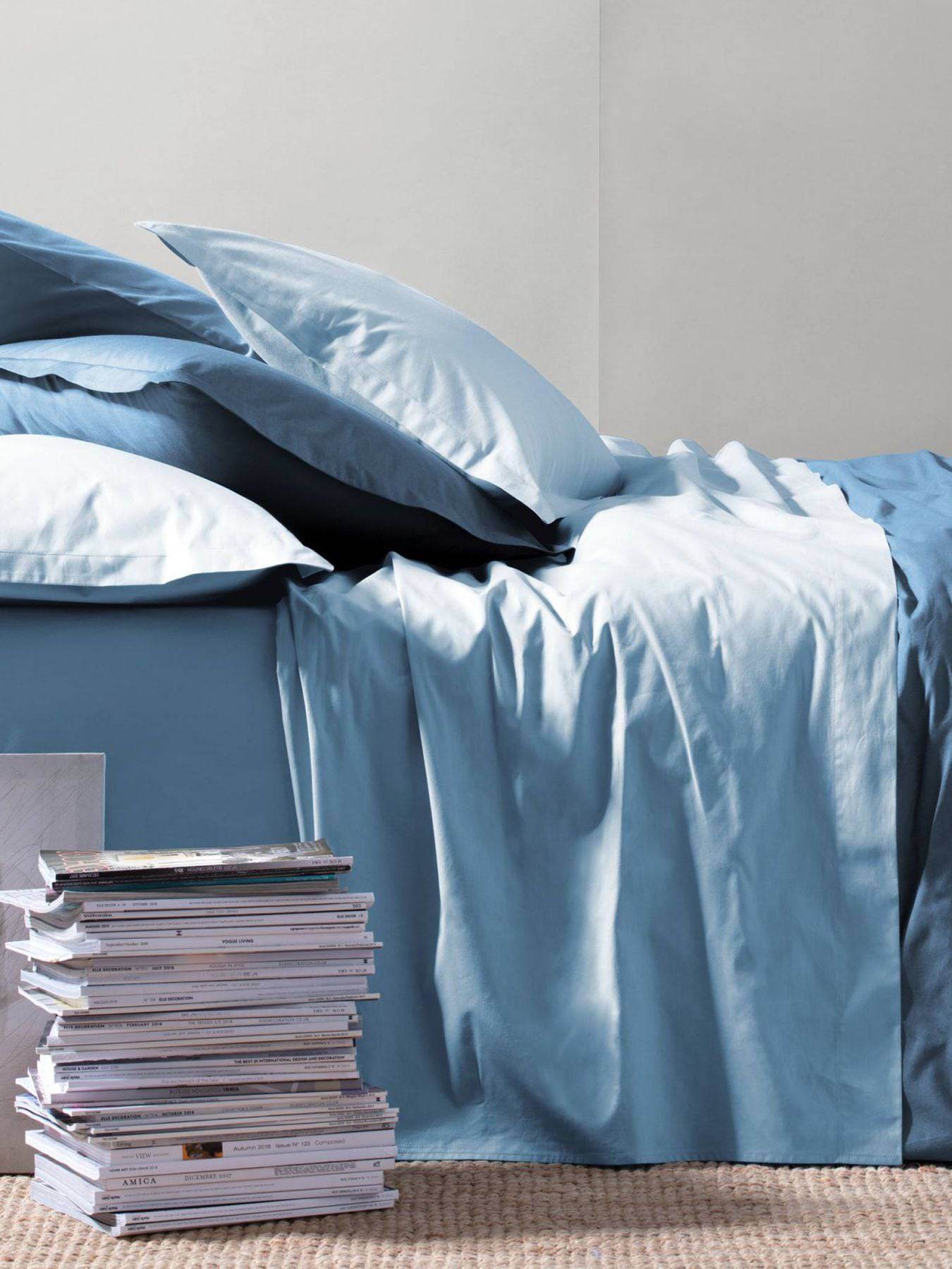 Lenzuola Tinta Unita Letto PAINT CPL Riviera - evabiancheria