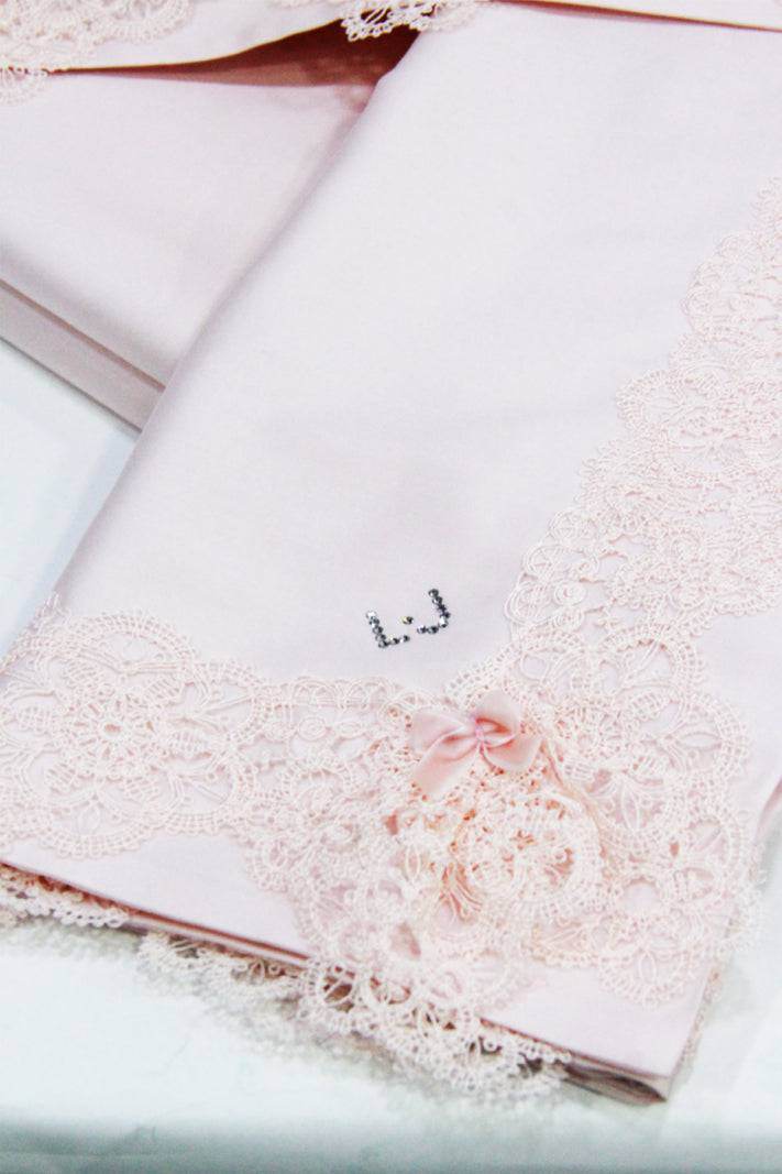 Lenzuola con pizzo Letto DENTELLATO CPL Liu Jo Home - evabiancheria