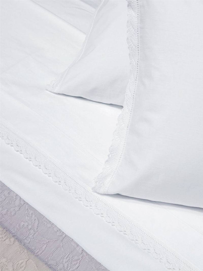 Lenzuola con pizzo Letto ELISABETTA CPL Riviera evabiancheria