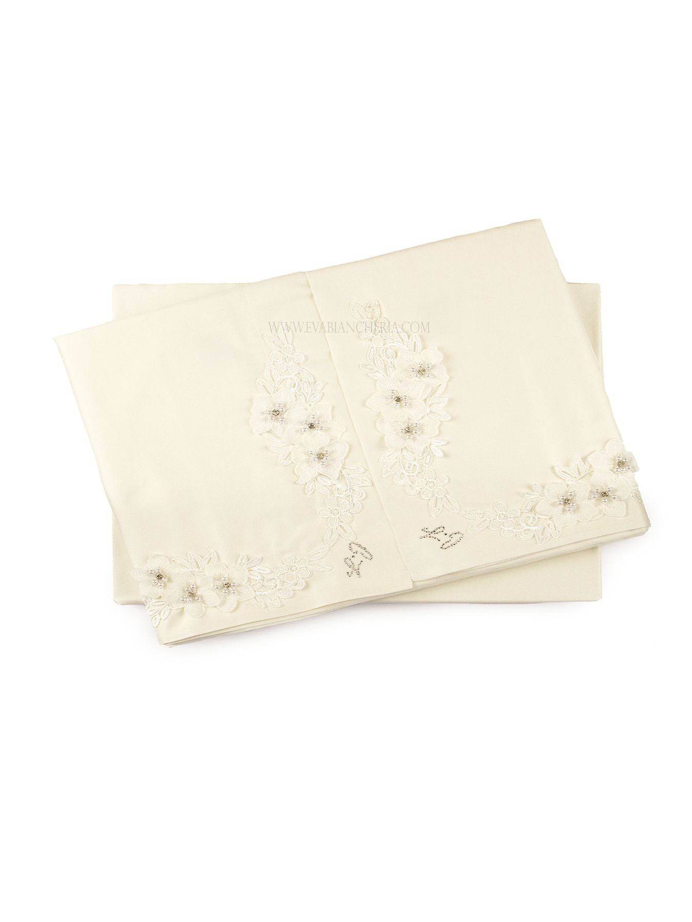 Lenzuola con pizzo Letto INNAMORATI CPL Liu Jo Home - evabiancheria