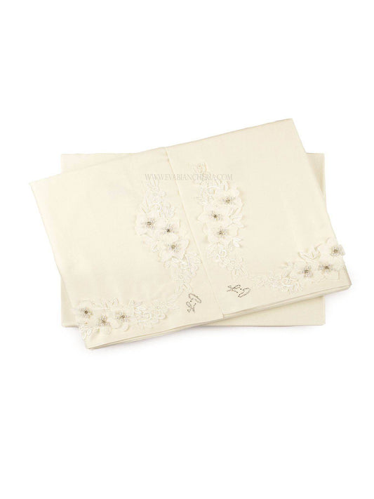 Lenzuola con pizzo Letto INNAMORATI CPL Liu Jo Home - evabiancheria