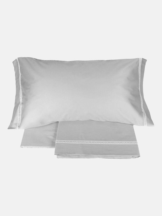 Lenzuola con pizzo Letto MACRAME CPL La Perla - evabiancheria