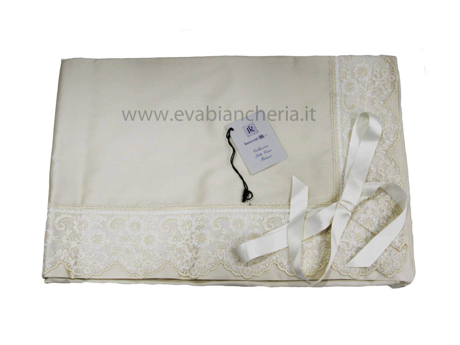 Lenzuola con pizzo Letto NUVOLA LENZ Innocenti - evabiancheria