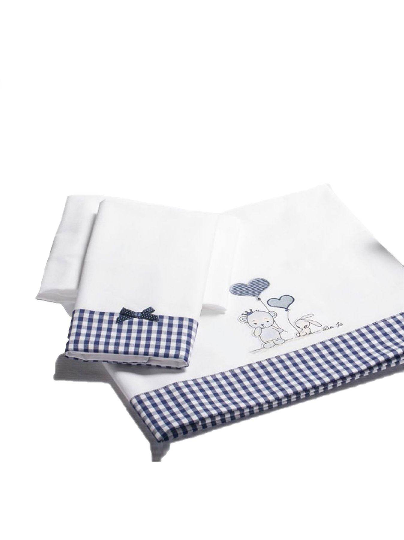 Lenzuola culla Stampato Biancheria NEW PALLON BL383L Liu Jo Home - evabiancheria