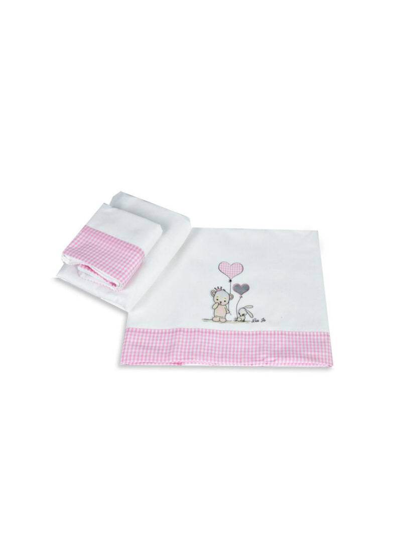 Lenzuola culla Stampato Biancheria NEW PALLON BL383L Liu Jo Home - evabiancheria