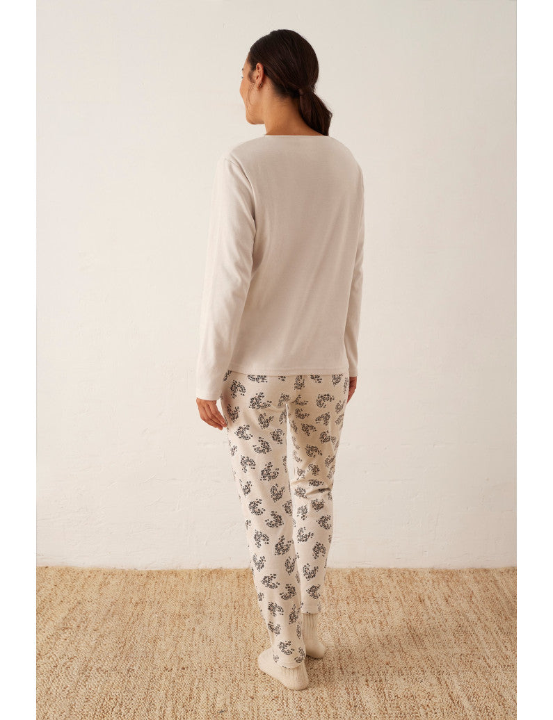 Pyjama Femme Pyjama + Peignoir N18703 Promesse