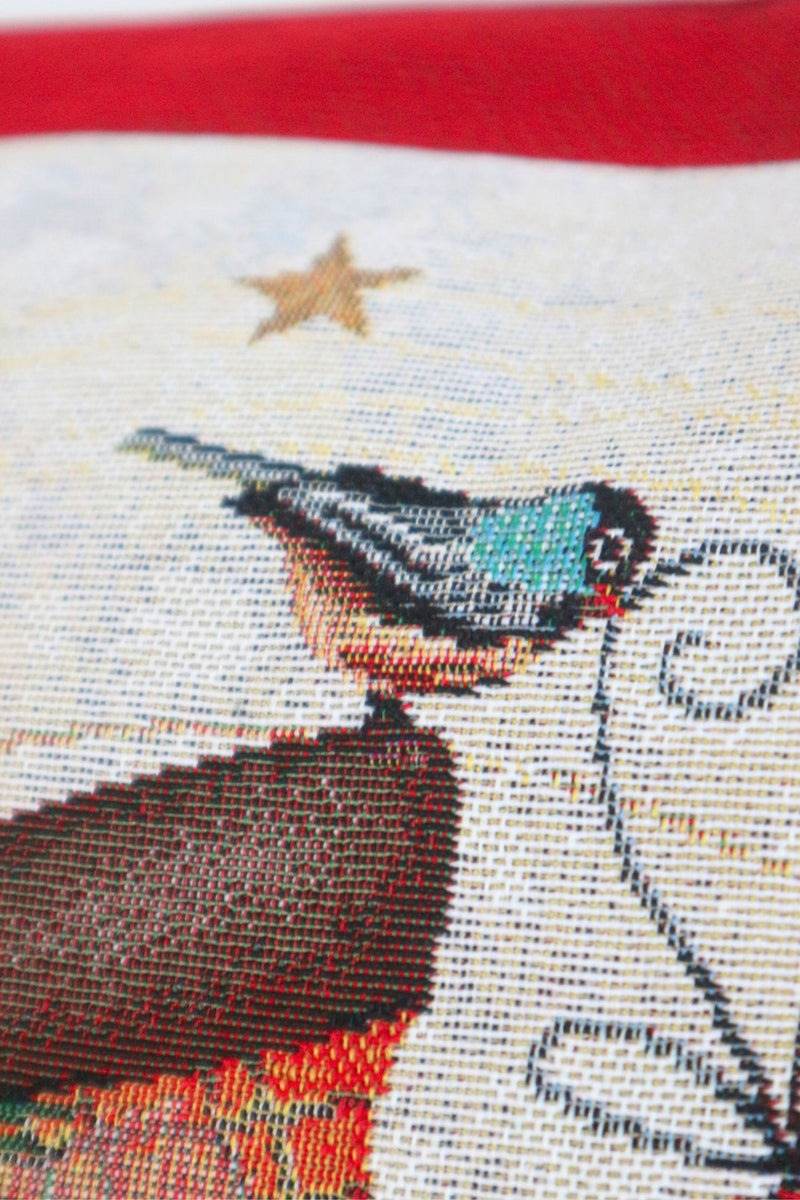 Cuscino 45x45 natalizio Biancheria Volpins Federa Nat Mae - evabiancheria