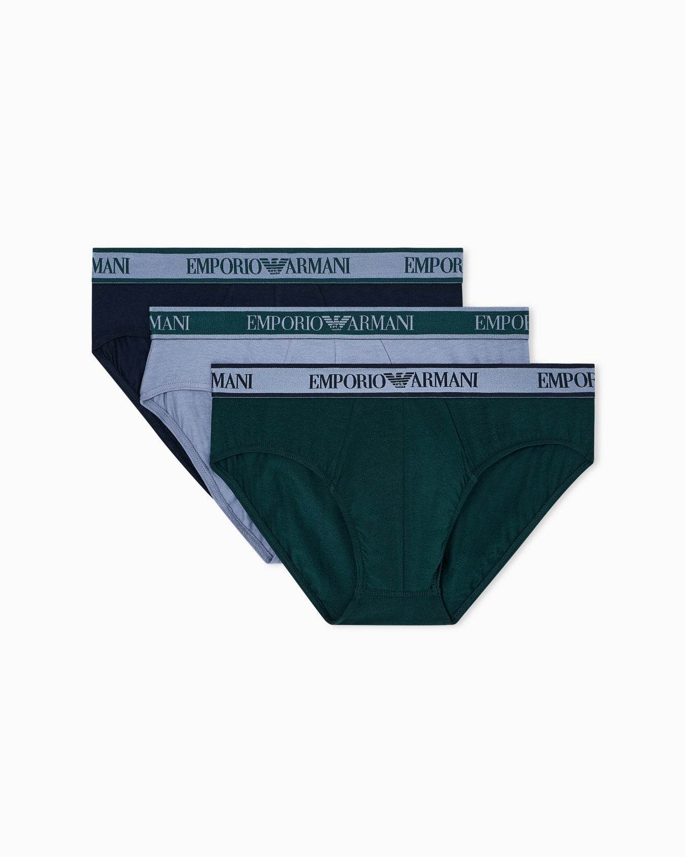 Slip 3-pack Uomo AF10779 EM000258 Emporio Armani - evabiancheria