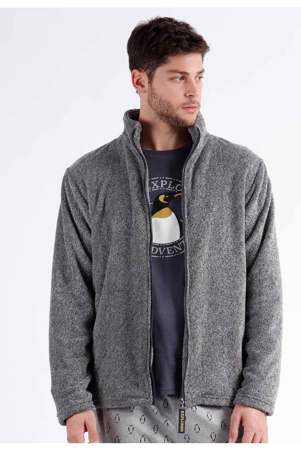 Vestaglia con zip Uomo 67055 Admas - evabiancheria