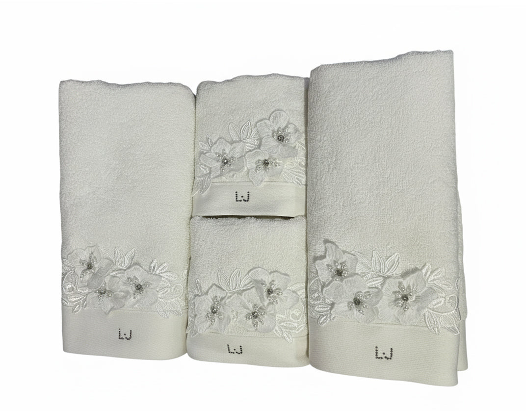 Completo bagno 5 pz Biancheria Innamorati 5 pz Liu Jo Home