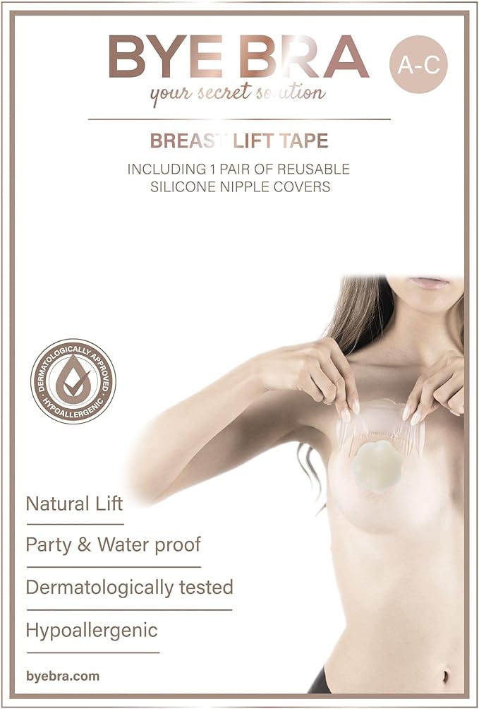 Copricapezzoli Adesivo Donna Breast Lift Tape 9376N Bye Bra
