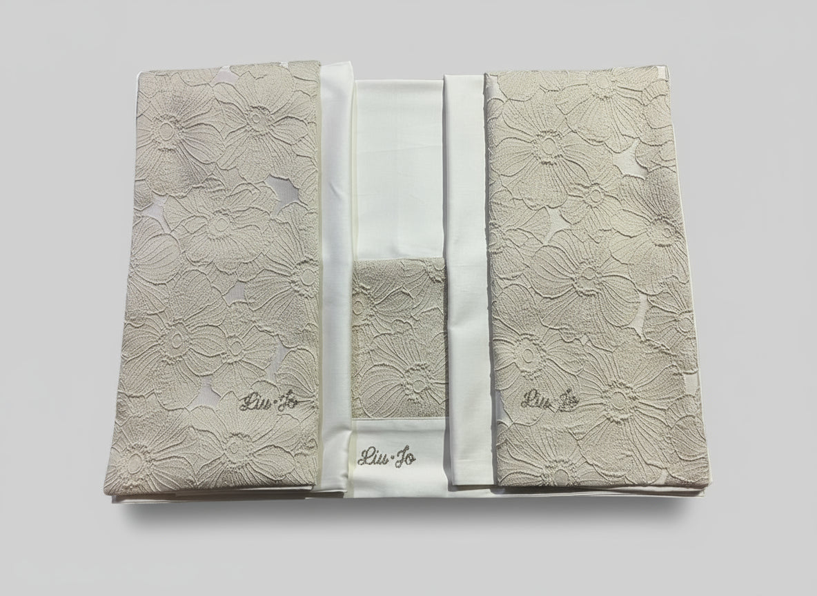 Lenzuola con pizzo Biancheria Cassiopea LL2411 Liu Jo Home