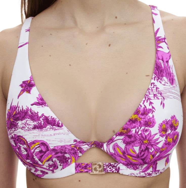 Reggiseno bikini Sfoderato con ferretto Donna Sauvage C17UMA Chantelle - evabiancheria