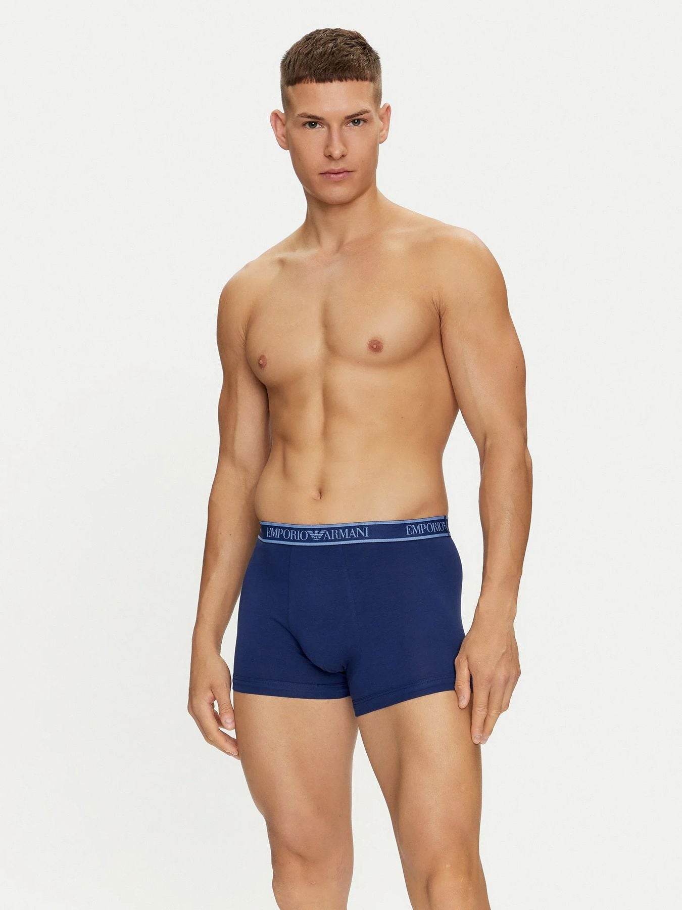 Boxer 3-pack Uomo 4F717 112130 Emporio Armani - evabiancheria