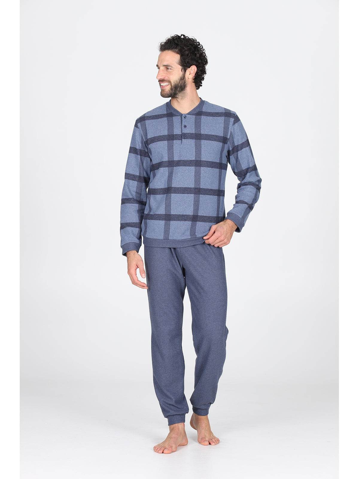 Pigiama Serafino Uomo Ghemme JAL251 Julipet - evabiancheria