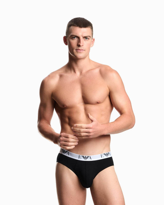 Slip 3-pack Uomo AF14131 EM000258 Emporio Armani - evabiancheria