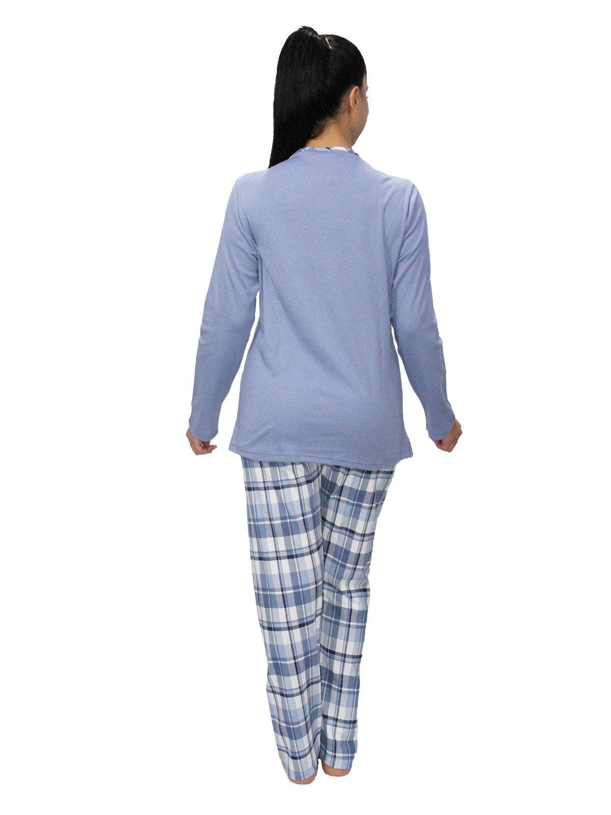 Pigiama Serafino Donna Rak 3 Julie - evabiancheria