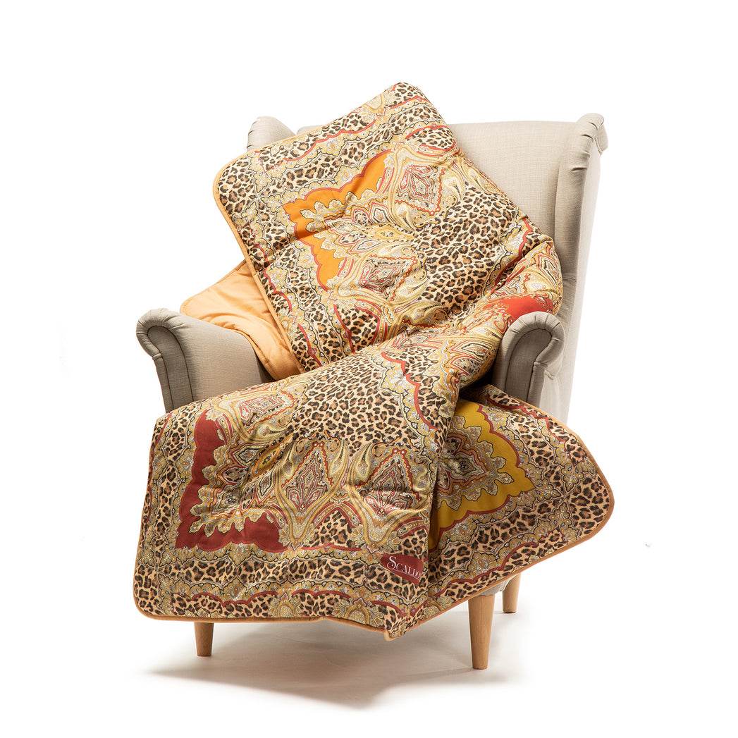 Scaldotto 130x170 Biancheria Leopard Scaldotto Caleffi - evabiancheria