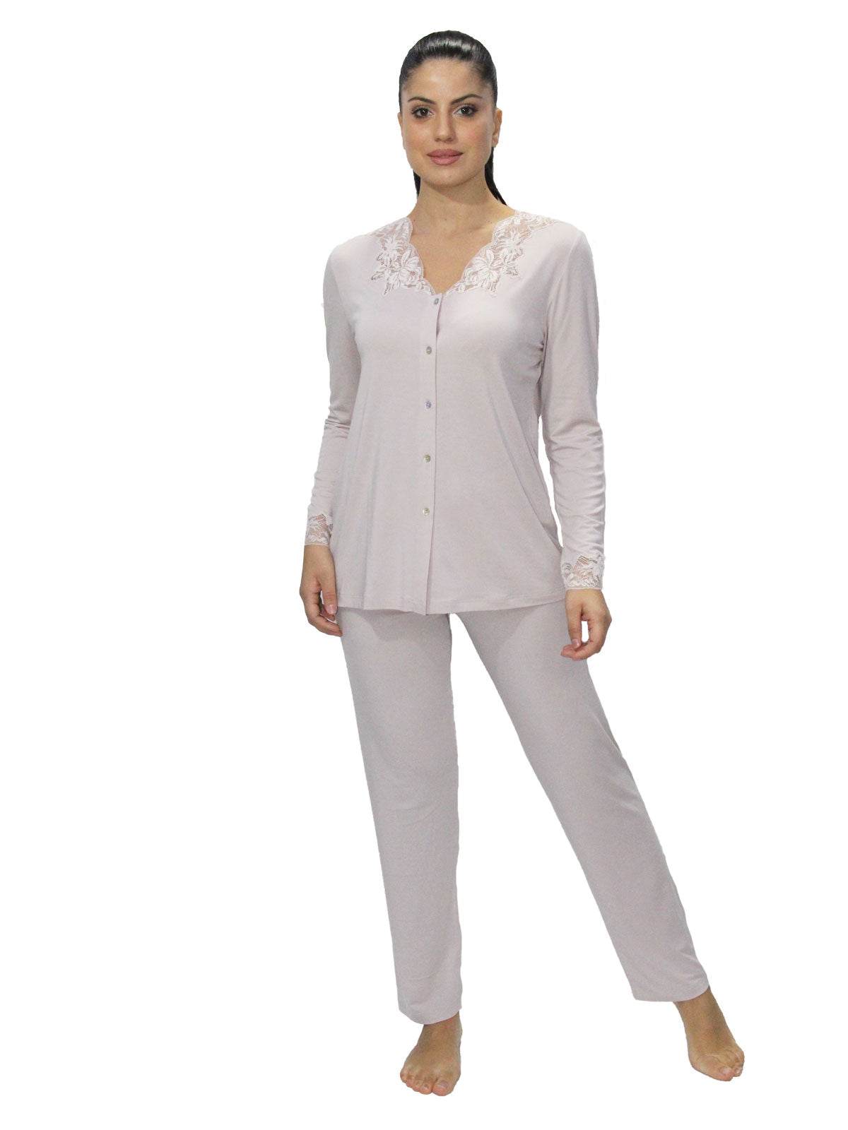 Pigiama Aperto Donna 4457 Annette - evabiancheria