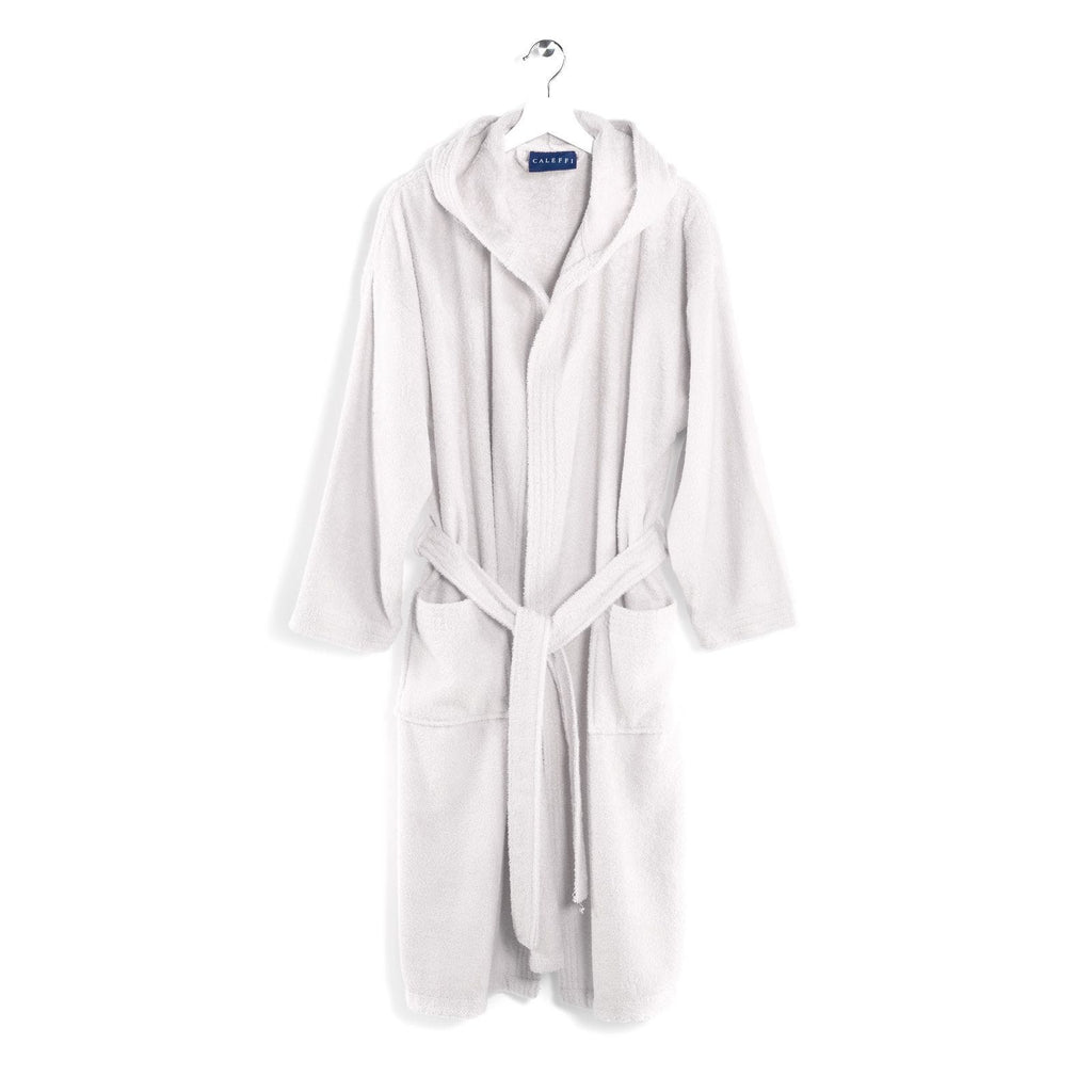 Bathrobe with hood Minorca Linen Acc Caleffi