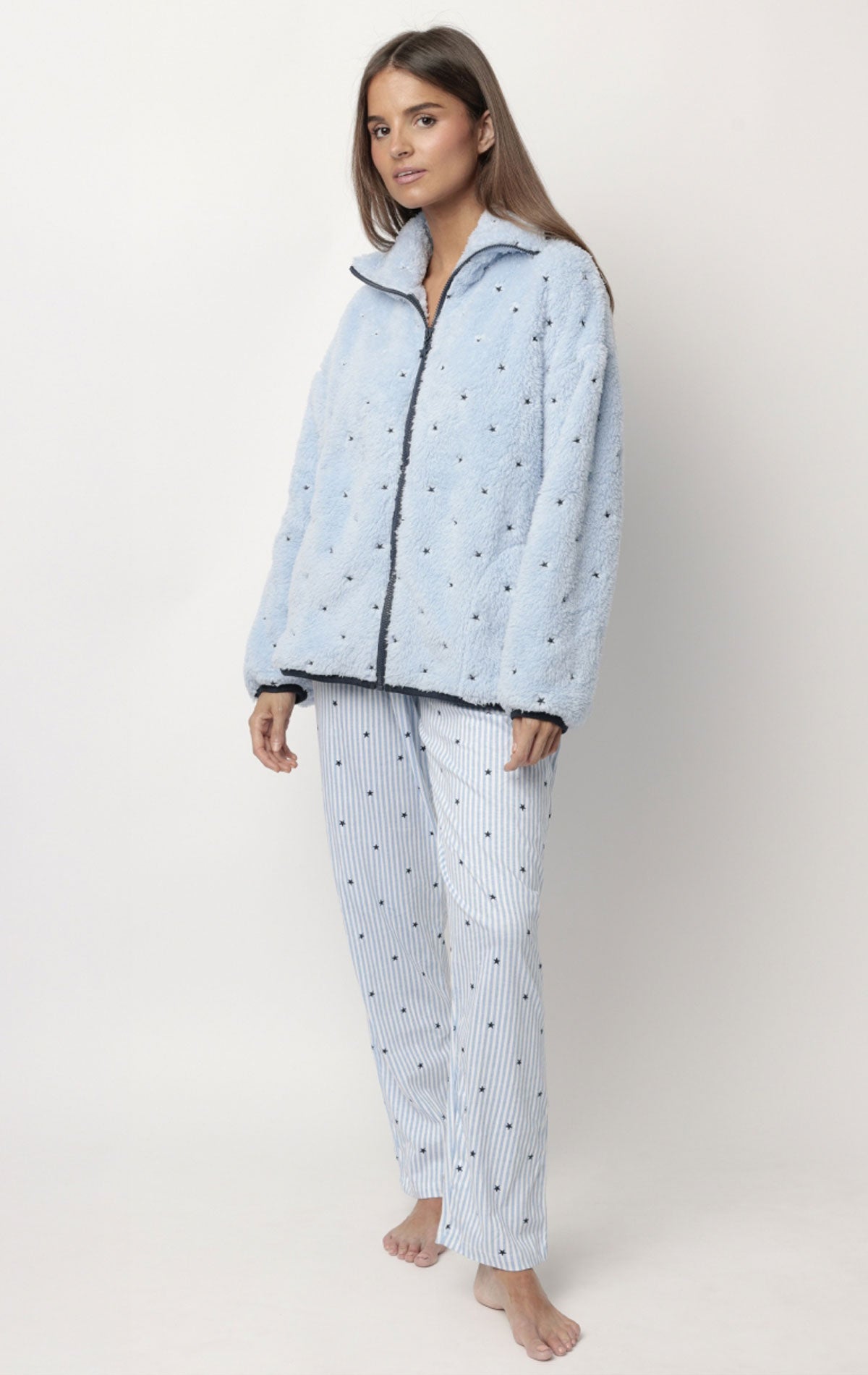 Vestaglia con zip Donna 67305 Admas