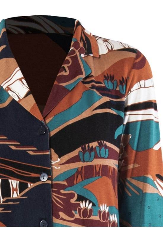 Pigiama Aperto Donna VP13 Verdissima - evabiancheria