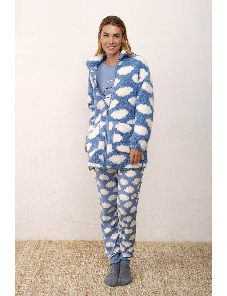 Pigiama Pigiama + Vestaglia Donna N18753 Promise - evabiancheria